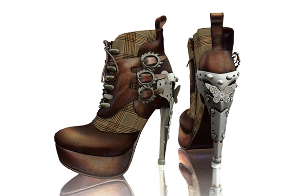 Steampunk Ankle Boots